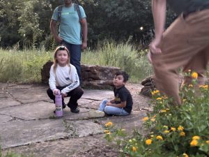 Children learn about mothing